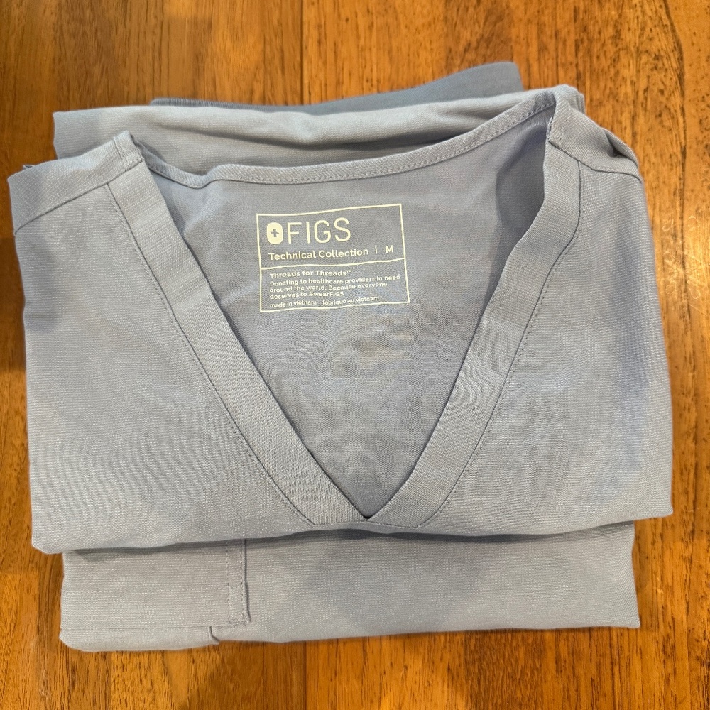 Figs Heather Indigo Scrubs (RARE color)-SOLD